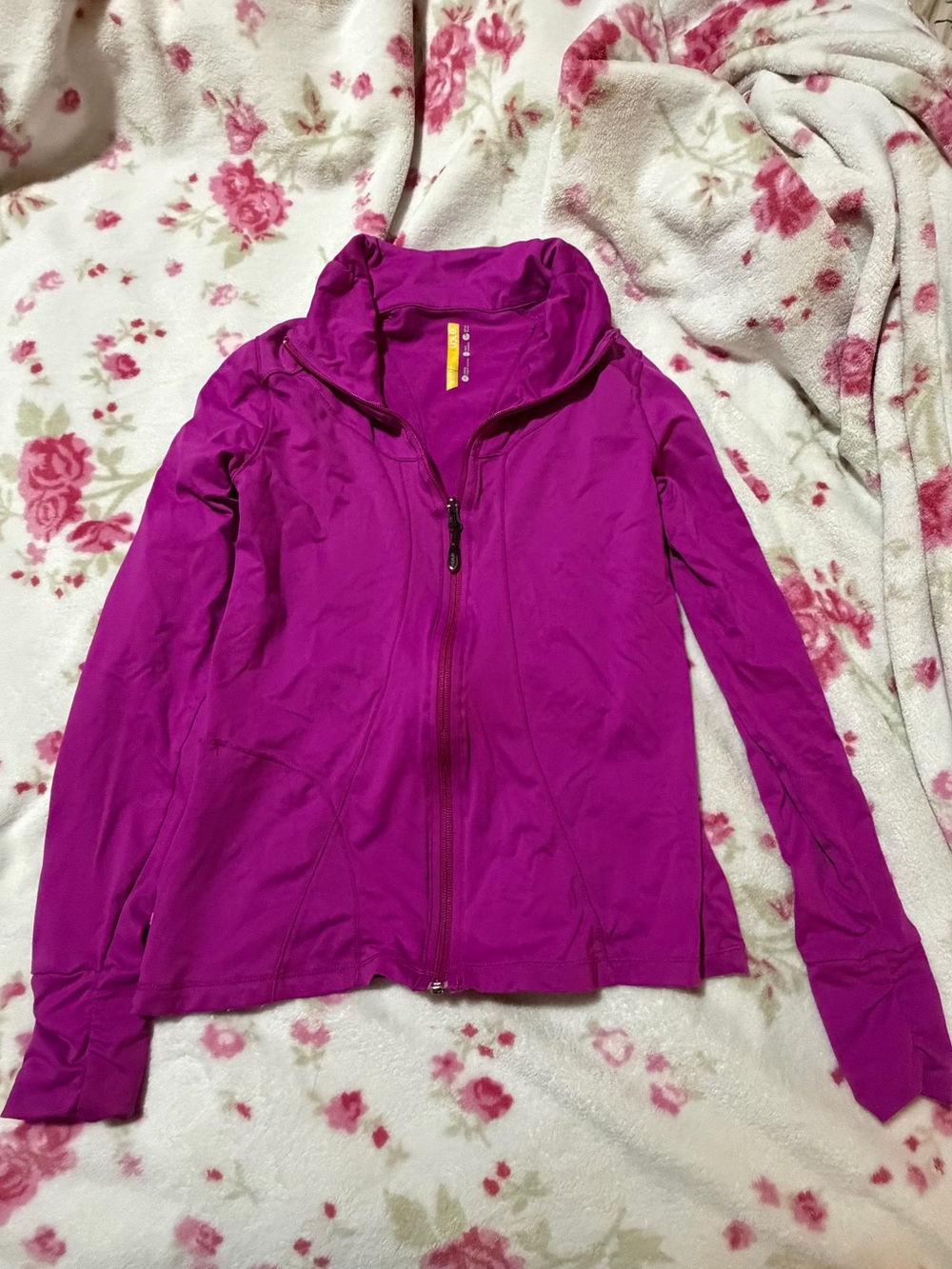 Lole Women's Bright Magenta Zip-Up Utility Jacket